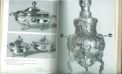 Altes Tafelsilber. Ein Brevier für Sammler und Liebhaber 276 Abbildungen -B001C - Bild 4 von 6