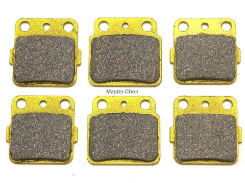 MC Front Rear Brake Pads For Suzuki LTZ 400 Kawasaki KFX KSF Arctic Cat DVX 400 - Foto 1 di 3