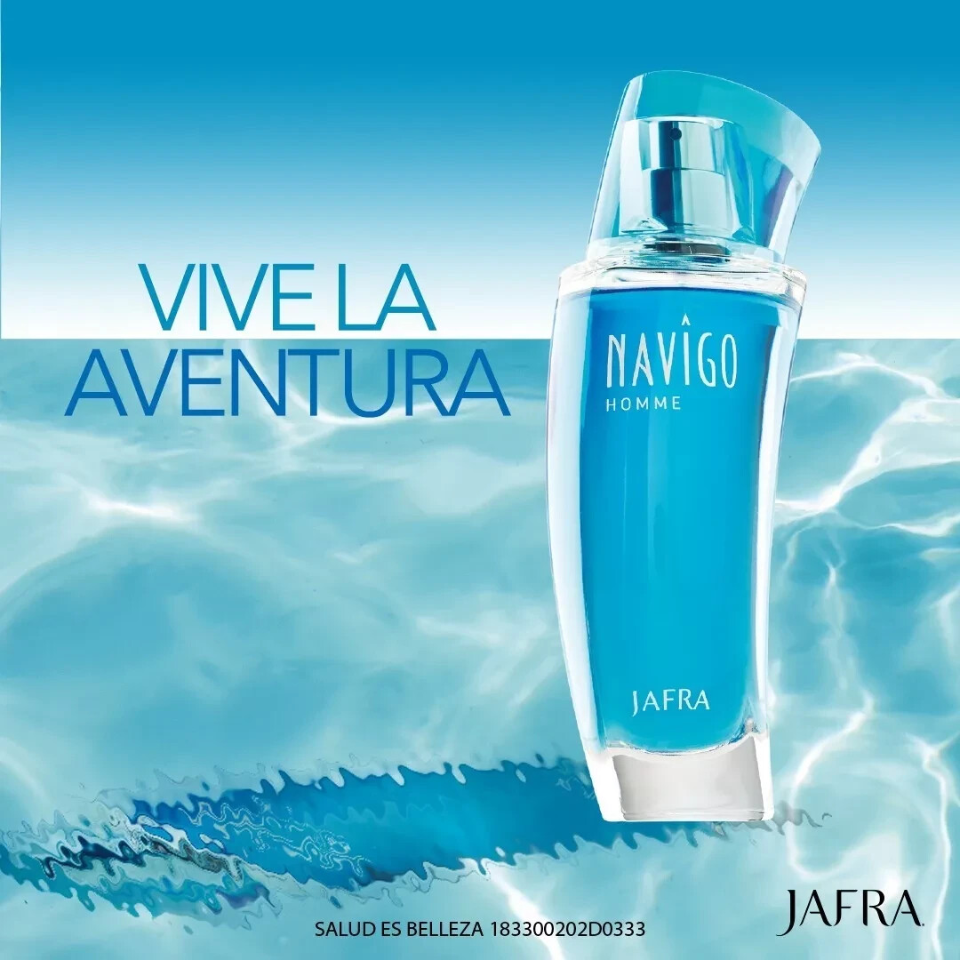 JAFRA NAVIGO Homme Eau De Toilette NUEVO Y 100