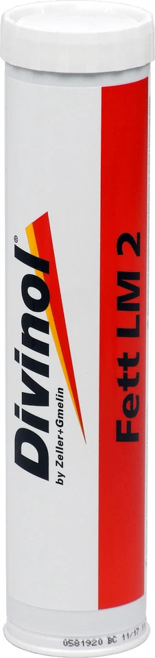 Divinol Fett LM2 400g MoS2 Hochleistungs Lithiumfett Gleit- u. Wälzlagerfett