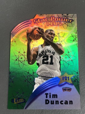 1997-98 Fleer Ultra Star Power Plus Tim Duncan Rookie #18