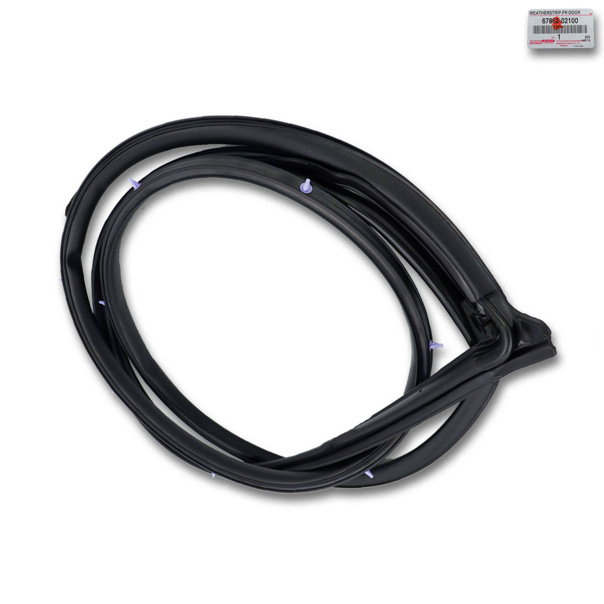 6786202100 Genuine Toyota Weatherstrip Front Door LH 67862-02100