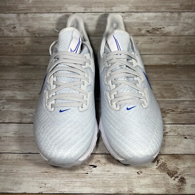 Nike Air Zoom Infinity Tour Golf Shoes Mens 8 / Wmns 9.5 Blue White CT0540-125 Nike Air Zoom Infinity Tour Golf Shoes White/Pure Platinum  main image 2