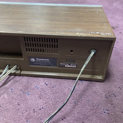 Panasonic Dolby System RS-635 Metal Stereo Cassette Deck See