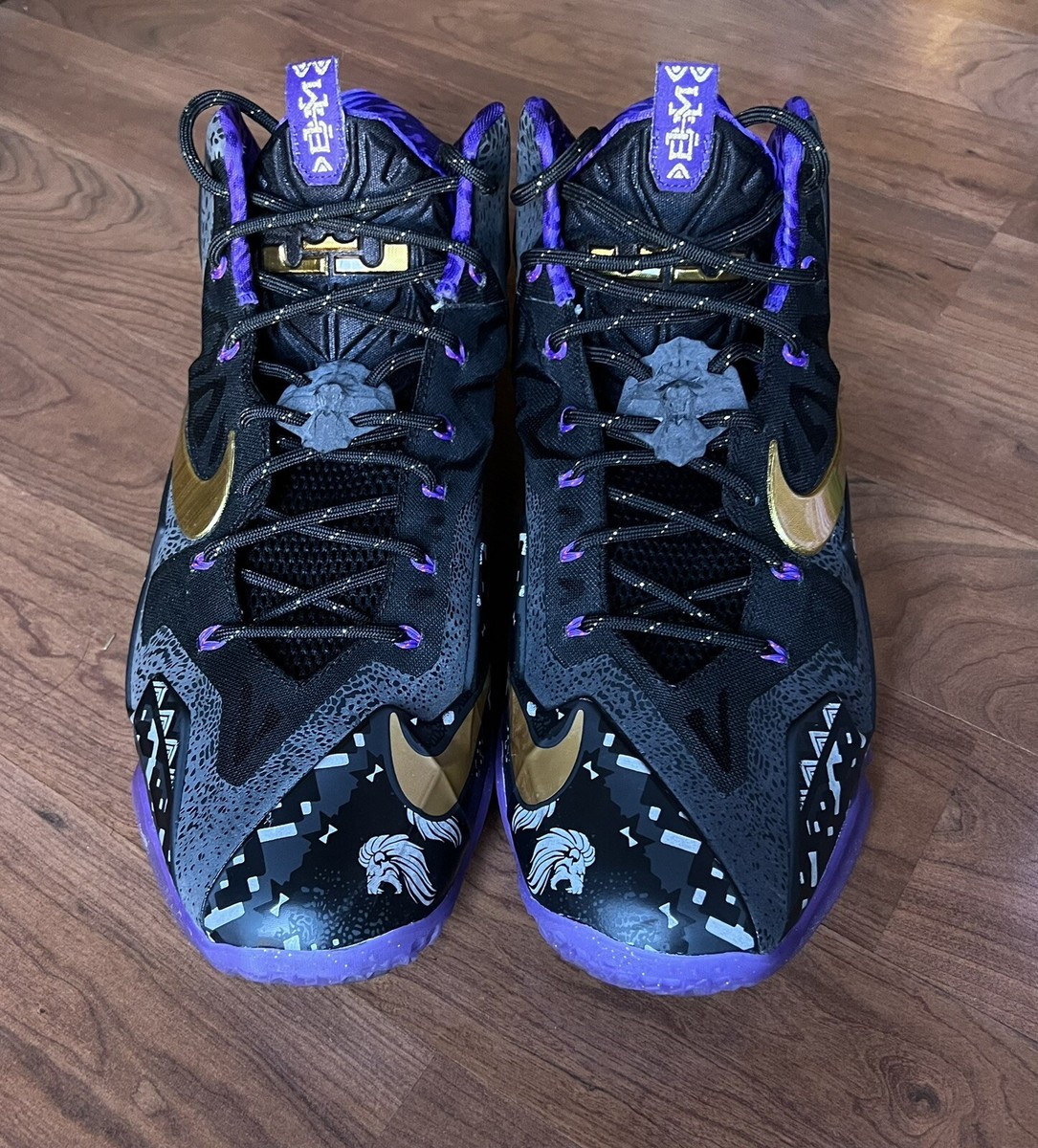 NIKE LEBRON XI 11 2014 SIZE 13 BHM BLACK HISTORY MONTH