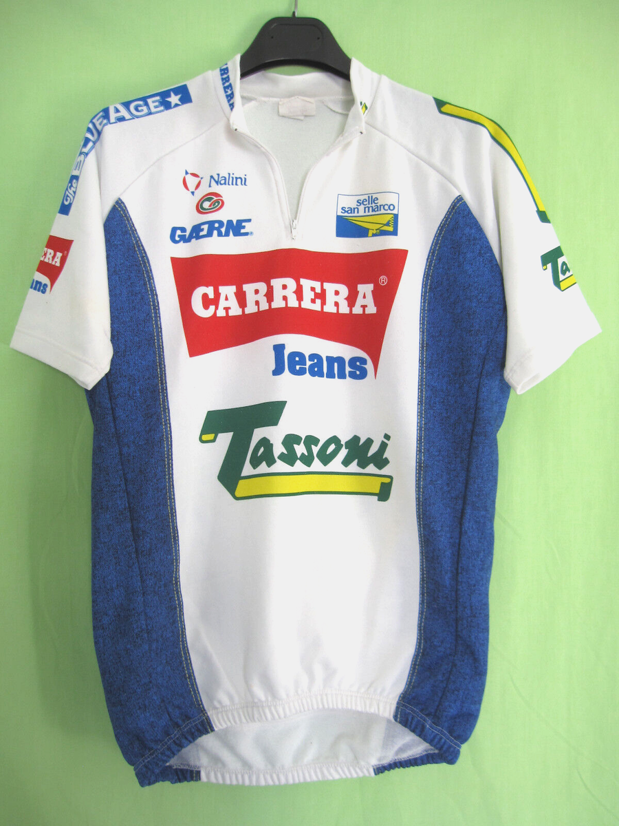 Maillot Cycliste Rétro Nalini Carrera Tassoni Tour 1993 - Taille M
