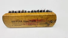 🔆 Vintage Empire Hardwood Horsehair Shoe Brush