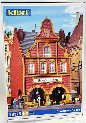 KIBRI #38375 HO 1/87 Scale Unassembled KIT 3 Story City Town Hall for Marklin