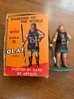 Warriors of The World Marx Olaf Viking Warrior Vintage Figure Box & Card WOW