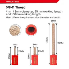 DT-DIATOOL Diamond Mortar Raking Bit For Mortar Stone Brick Removal Cutter Tool