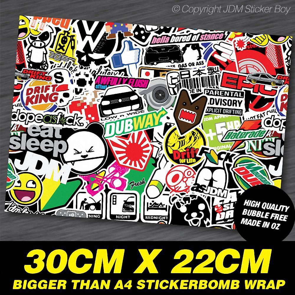 Jdm Sticker Bomb Sheet