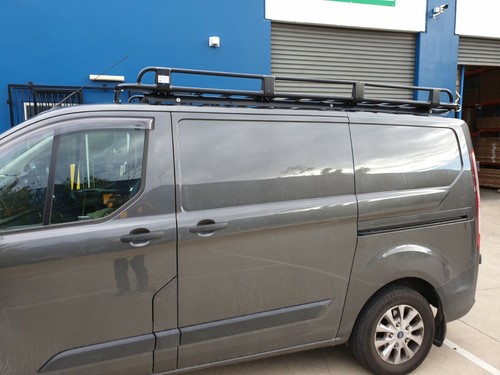 Tradesman Style Open Ends Alloy Rack 27000mm 4 Ford Transit Custom SWB ...