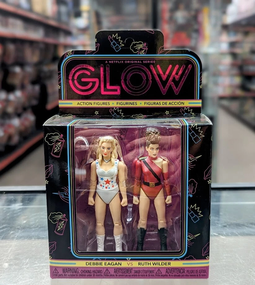 GLOW Debbie Eagan & Ruth Wilder Action Figure 2-Pack [OE] Foto 4 de 4