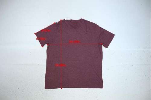 Old Navy Soft Washed Short Sleeve Henley T-Shirt Raising Arizona Red Mens 2XL - Picture 6 of 11