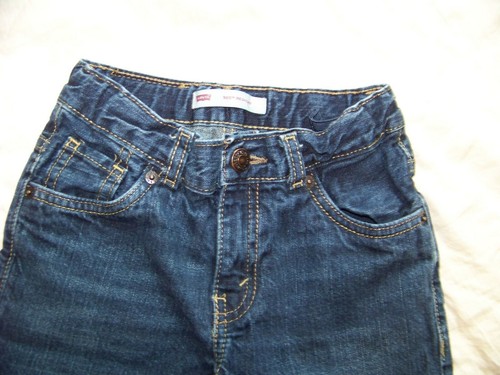 Boys Levi's 505 Reg Jean Shorts - Size 7 Reg - Picture 2 of 6