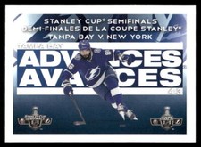 2021-22 Topps NHL Sticker Collection #14 Stanley Cup Semis Tampa Bay Lightning