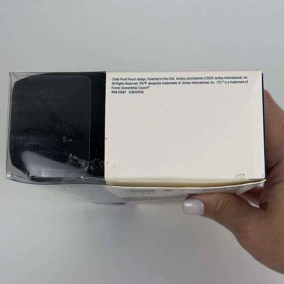 Jockey NUEVO Para hombres M Bolsa a Prueba de Rozaduras 8.5" Entrepierna Microfibra Calzoncillos Boxer Paquete de 3 Foto 4 de 4