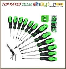 13 Piece Magnetic Torx Screwdriver Set T5 to T40 Star Screwdrivers