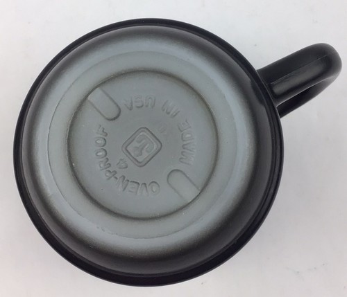 Vintage Anchor Hocking Scorpio Mug Cup Horoscope Astrology Black Gold - Picture 6 of 14