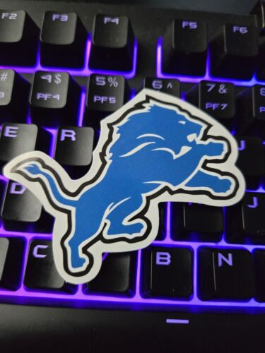 NFL Detroit Lions Football Team Logo Sticker Decal Waterproof & Durable