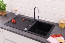 Küchenspüle Einbauspüle Granit Spülbecken...
