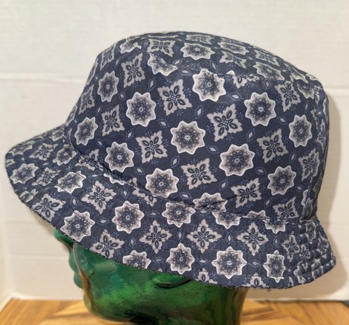 SEHR SCHÖNER BARBISIO WENDBARER WANDERHUT BUCKET-STIL KLEIN GRAU/BLAU SEHR GUTER ZUSTAND #18 - Bild 2 von 5