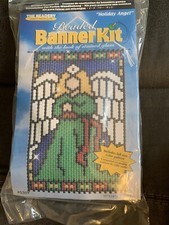 The Beadery Holiday Angel 5307 Beaded Banner Kit NEW