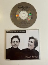 ELTON JOHN & KIKI DEE True Love AUS CD SINGLE 1993 Runaway Train ERIC CLAPTON