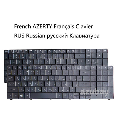 RU FR Laptop Keyboard for Packard Bell TE69BM TE69CXP TE69HW TE69KB V5WT2