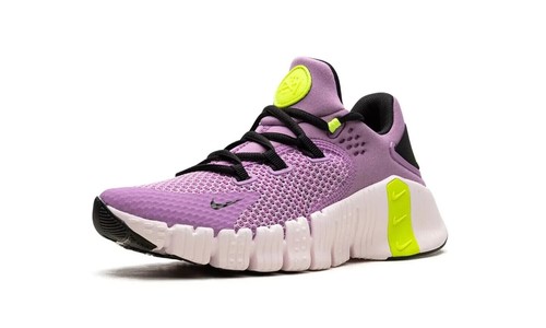 Nike Free Metcon 4 Workout Training Rush Fuchsia Volt Size 6.5 Womens CZ0596 501 - Picture 7 of 12