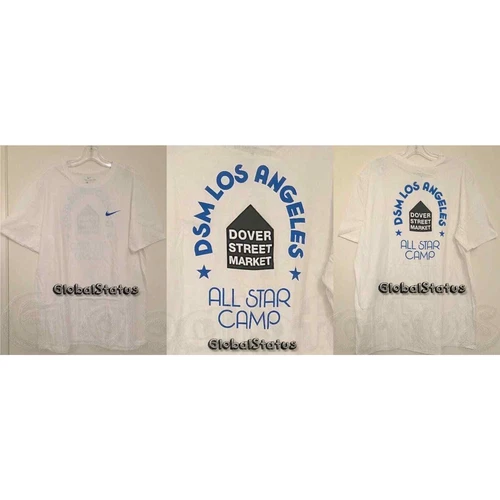 NIKE X DSM DOVER STREET MARKET LOS ANGELES ASW CAMP SHIRT M ( BQ0594-100 )