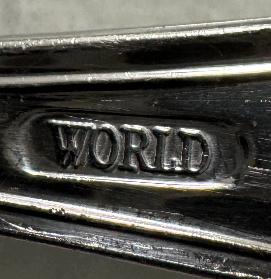 10pc Fork Masterpiece (Stainless) by World Tableware Glossy Taiwan 7 1/2" - Image 3 of 4