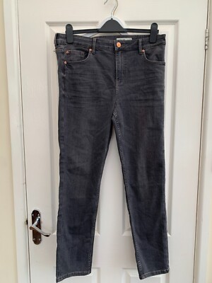Marks and spencer M S the Lily Slim Grey Jeans size 14 Reg New