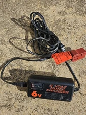 POWER WHEELS 6 VOLT BATTERY CHARGER MODEL #00801 1484