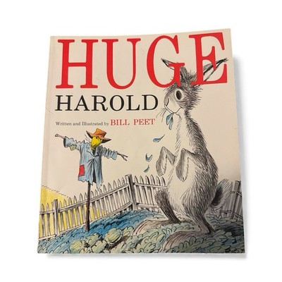 Huge Harold Bill Peet Vintage Sandpiper Paperback 1989 Children s Book
