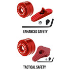 Ndz Mossberg Aluminum Safety & Follower Kit for 500 590 88 940 870 12/20 Gauge