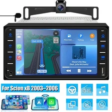 For Scion xB 2003–2006 Car Stereo Touch Screen BT Radio Apple CarPlay GPS+Camera