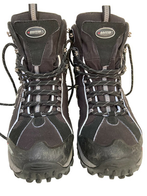 Baffin Men's Zone Soft-M006 Black Hiking, Alpine, Paddling, Boots, Sz 8, GUC
