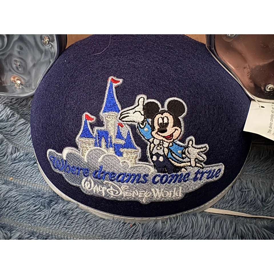 Disney DreamEars Light Up Mickey Mouse Ear Hat Walt Disney World Blue working - Image 3 of 4