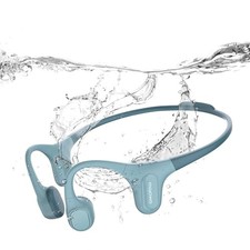 MOJAWA RUN PLUS BONE CONDUCTION HEADPHONES BLUETOOTH WIRELESS - BLUE