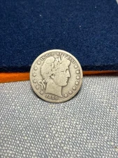 (#102186)  Barber Half Dollar:  1899 S.  Better date!  VG
