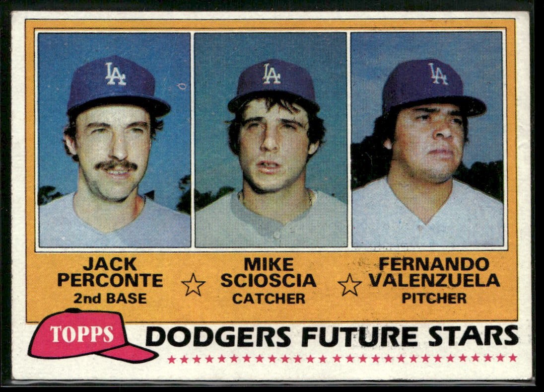 1981 Topps #302 Fernando Valenzuela