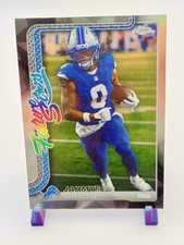 2025 Topps Chrome Football Future Stars Jahmyr Gibbs Refractor #FS-10 Lions