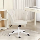 HOMCOM Office Chair, Swivel Desk Chair with Adjustable Height, Backrest