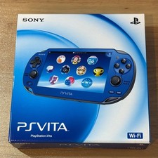 Consola SONY Playstation PS Vita PCH-1000 Azul Zafiro Nueva ¡Rara!
