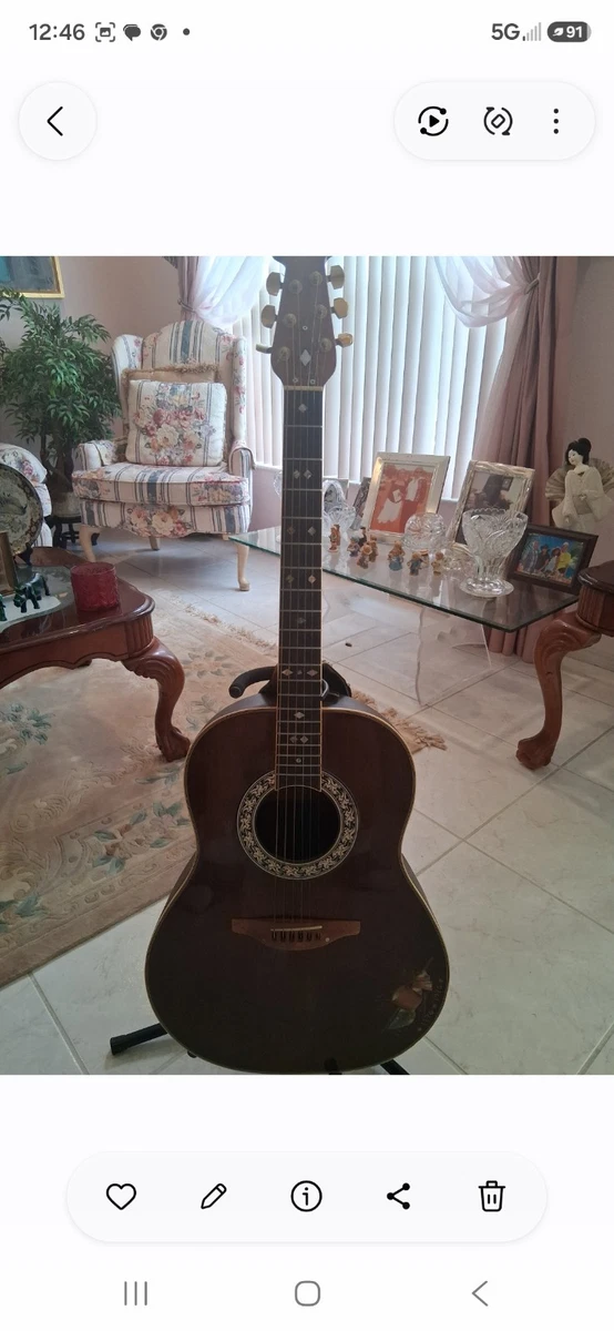 Ovation Vintage Acoustic Guitars for sale - eBay