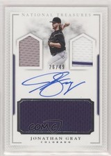 2016 National Treasures Player's Collection Signatures 26/49 Jon Gray Auto 0s23