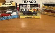 NOS MIB Bauer 4347 H.O. Mercedes Benz 190SL Drk Blue/Beige Convertible Slot Car