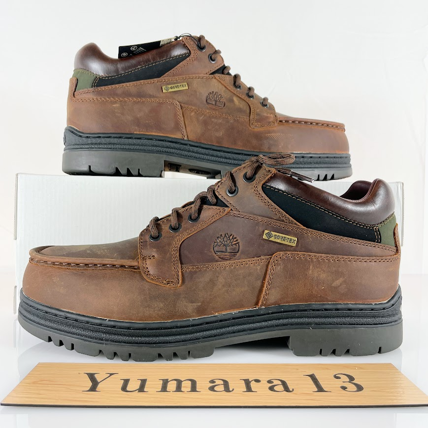 Timberland Heritage Gore-Tex Moc Toe Mid Brown 037042 Men's Size