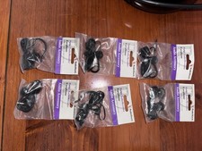 Lot of 6 RadioShack 33-174B Earphones Pocket Radio/Recorder NOS Vintage